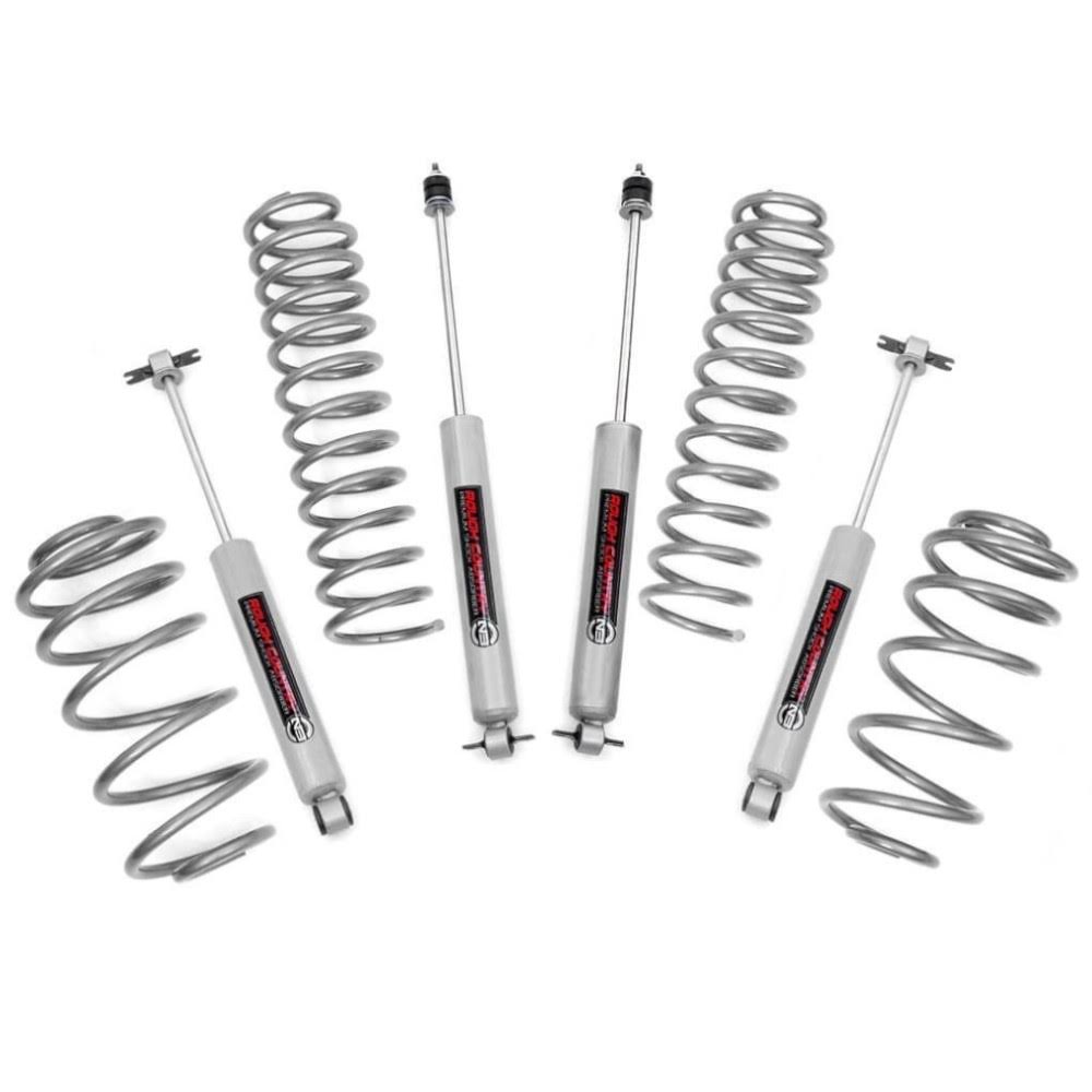 2.5x22 Jeep Suspension Lift Kit with N3 Shocks H6493