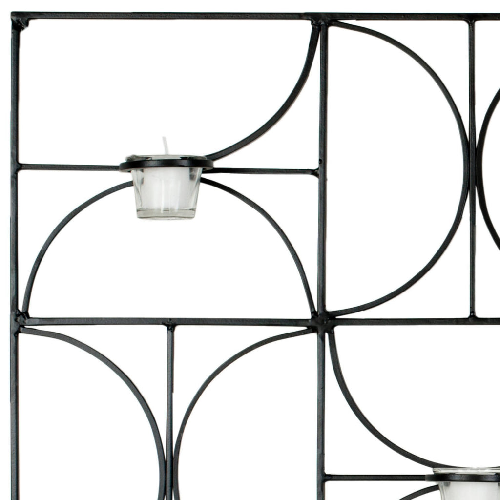 Black Votive Wall Decor Q103832