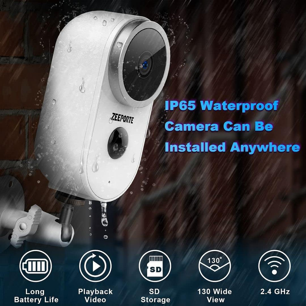 1080P HD Wireless Security Camera with Night Vision H752881