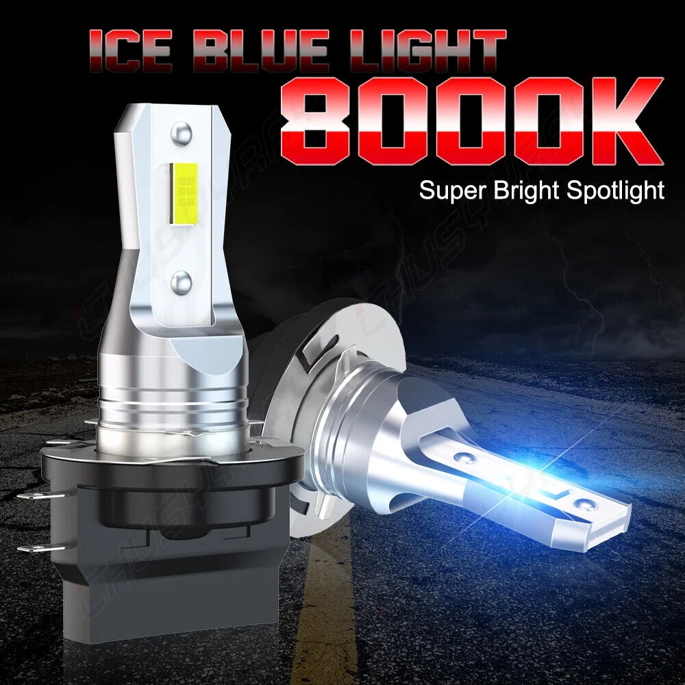 2x H11B LED Headlight Bulbs Kit Low Beam 8000K Ice Blue X821295