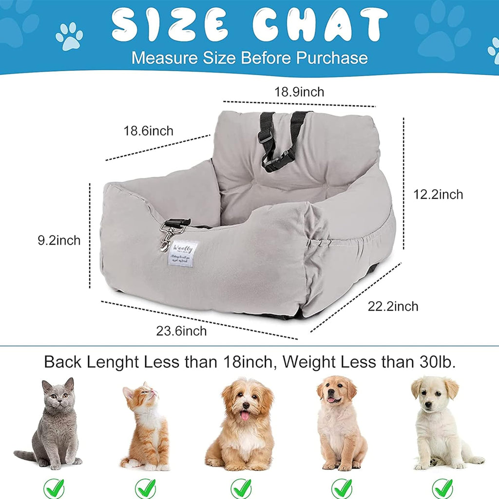 Dog Booster Seat for Small Medium Large Dogs Cats, Pack of 2 B56484