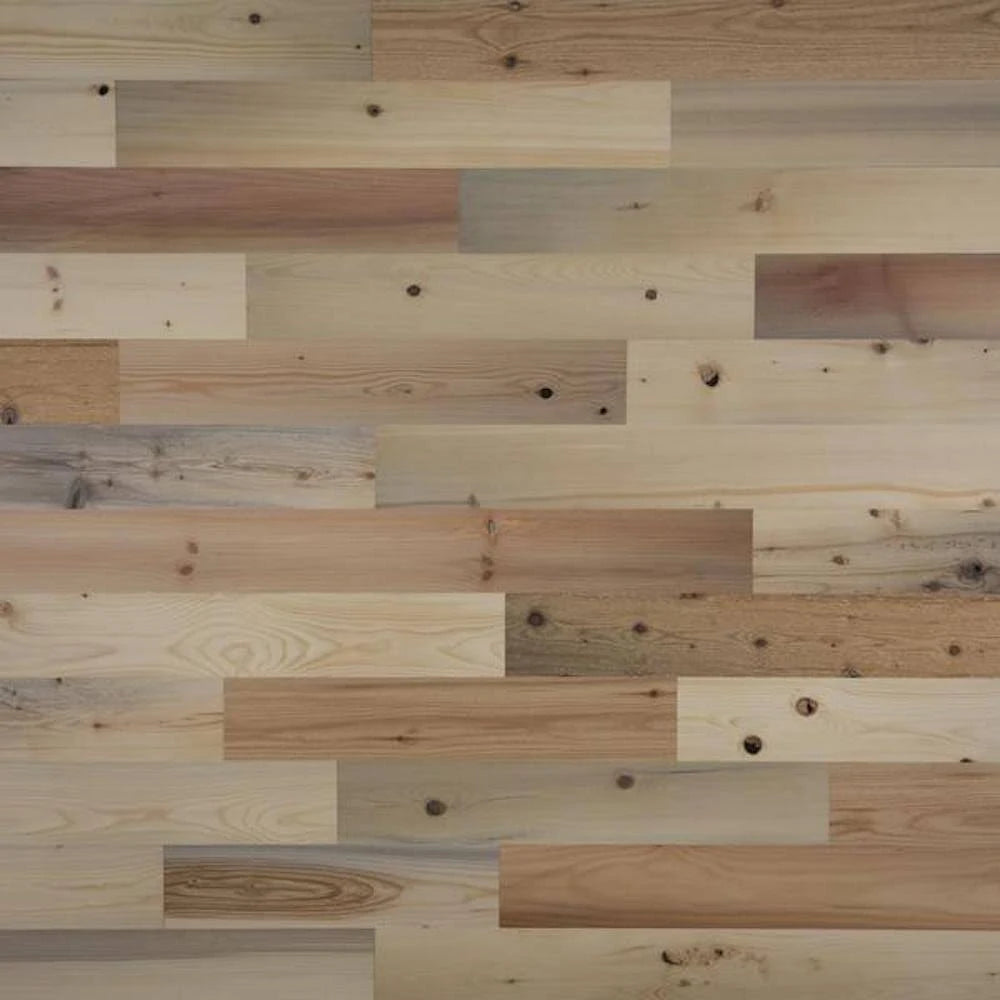 River Reclaimed Wooden Wall Planks, 4x22 Wide - 40 Sq. ft A825773