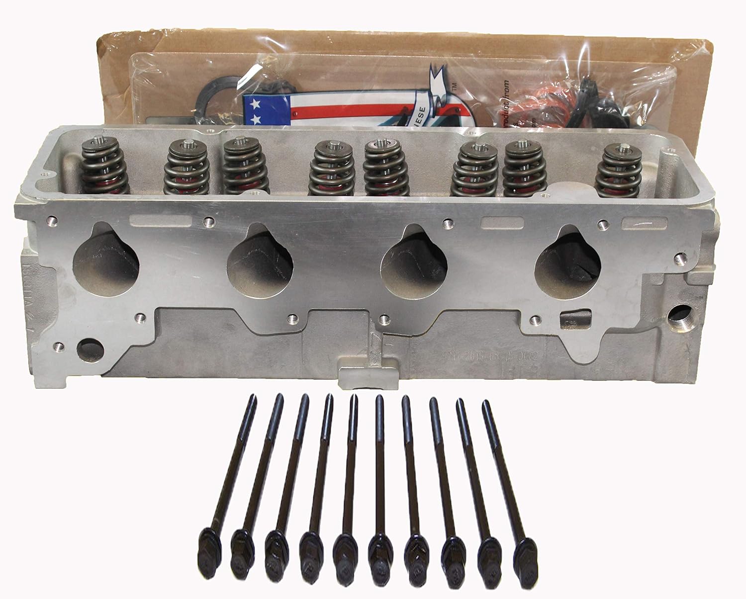 Remanufactured 2.2 OHV Cast Cylinder Head with Head Gasket Set & Head Bolt Kit U189497