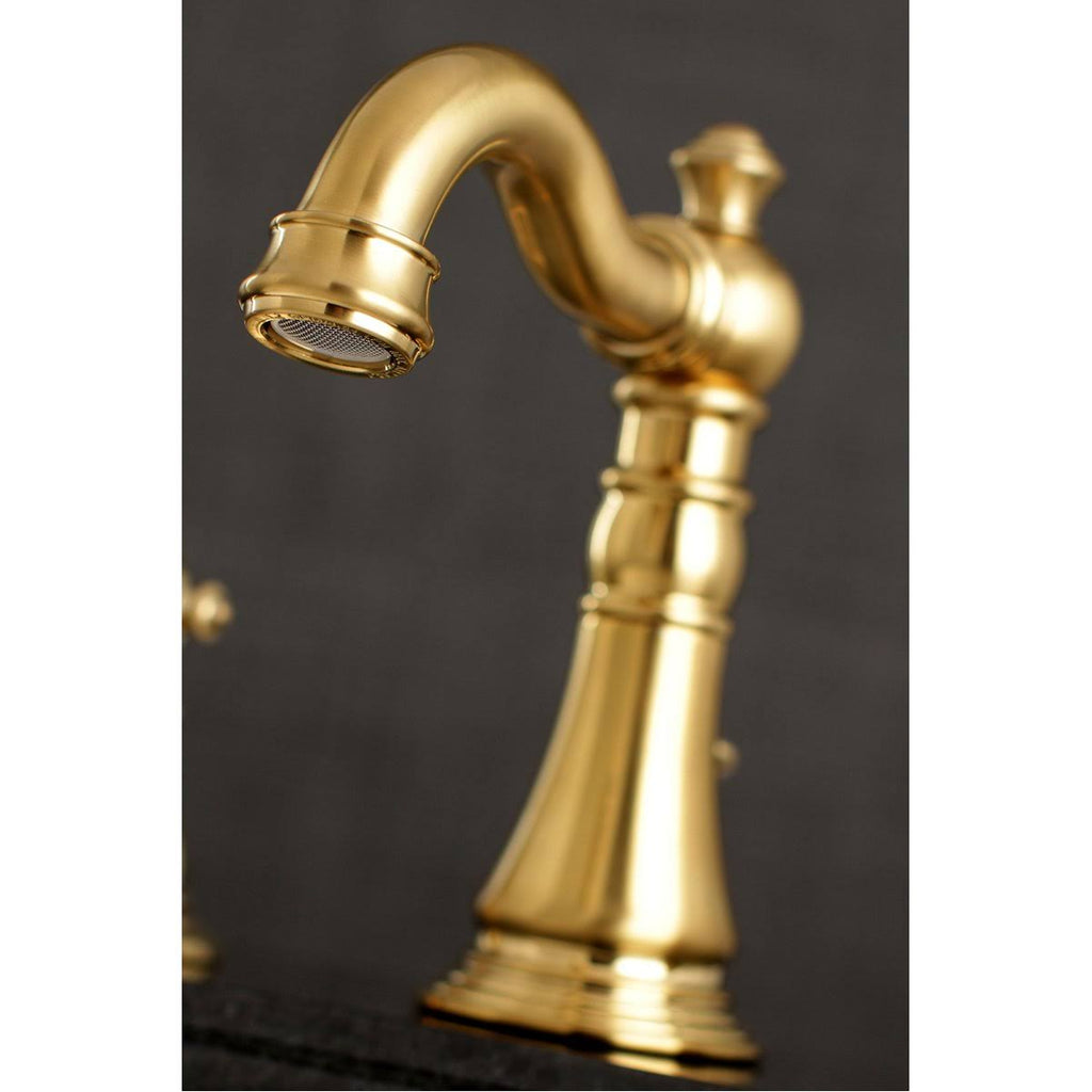 Black Stainless Widespread Bathroom Faucet M103