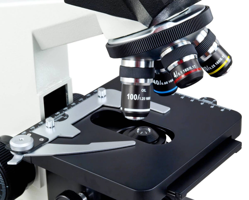 Compound Binocular Microscope with Aluminum Carrying Case B692092