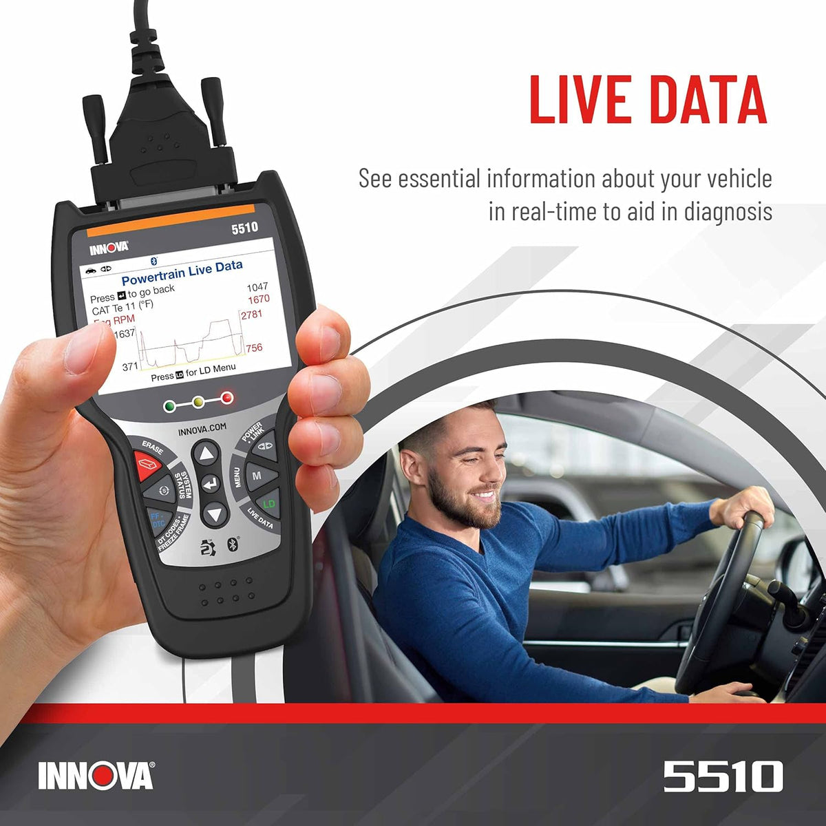 OBD2 Diagnostic Code Scanner K3356