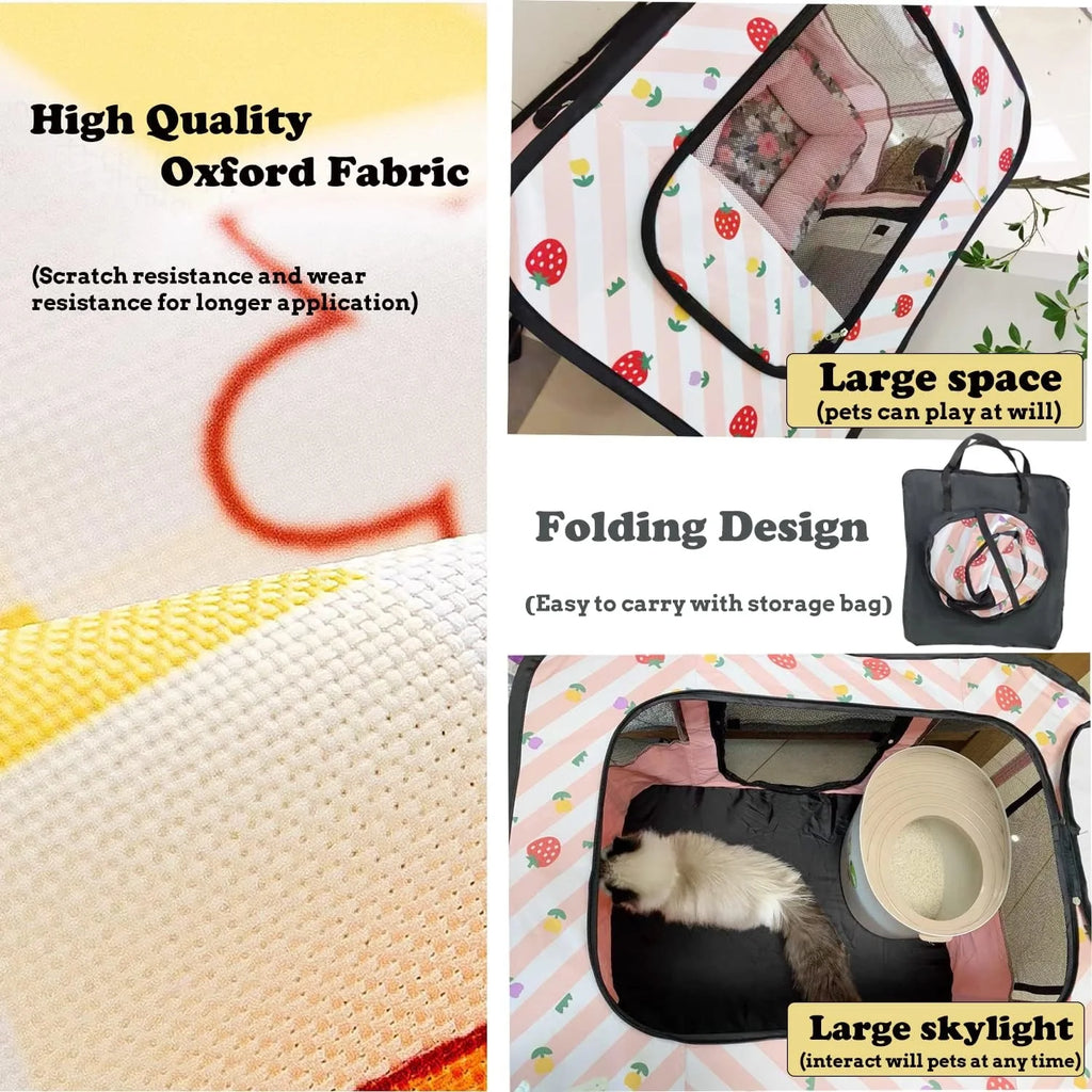 Foldable Dog Playpen Pet Tent B292