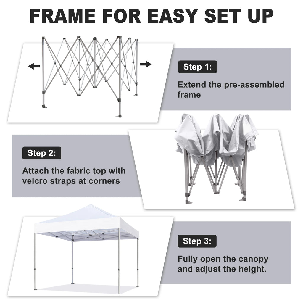 Coal 5x5 Pop up Canopy Tent Z822329