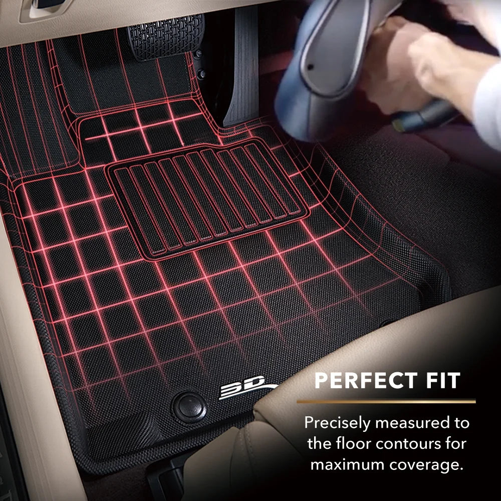 Black Floor Mat for Toyota GR Corolla 2023-2024 Full Set K313