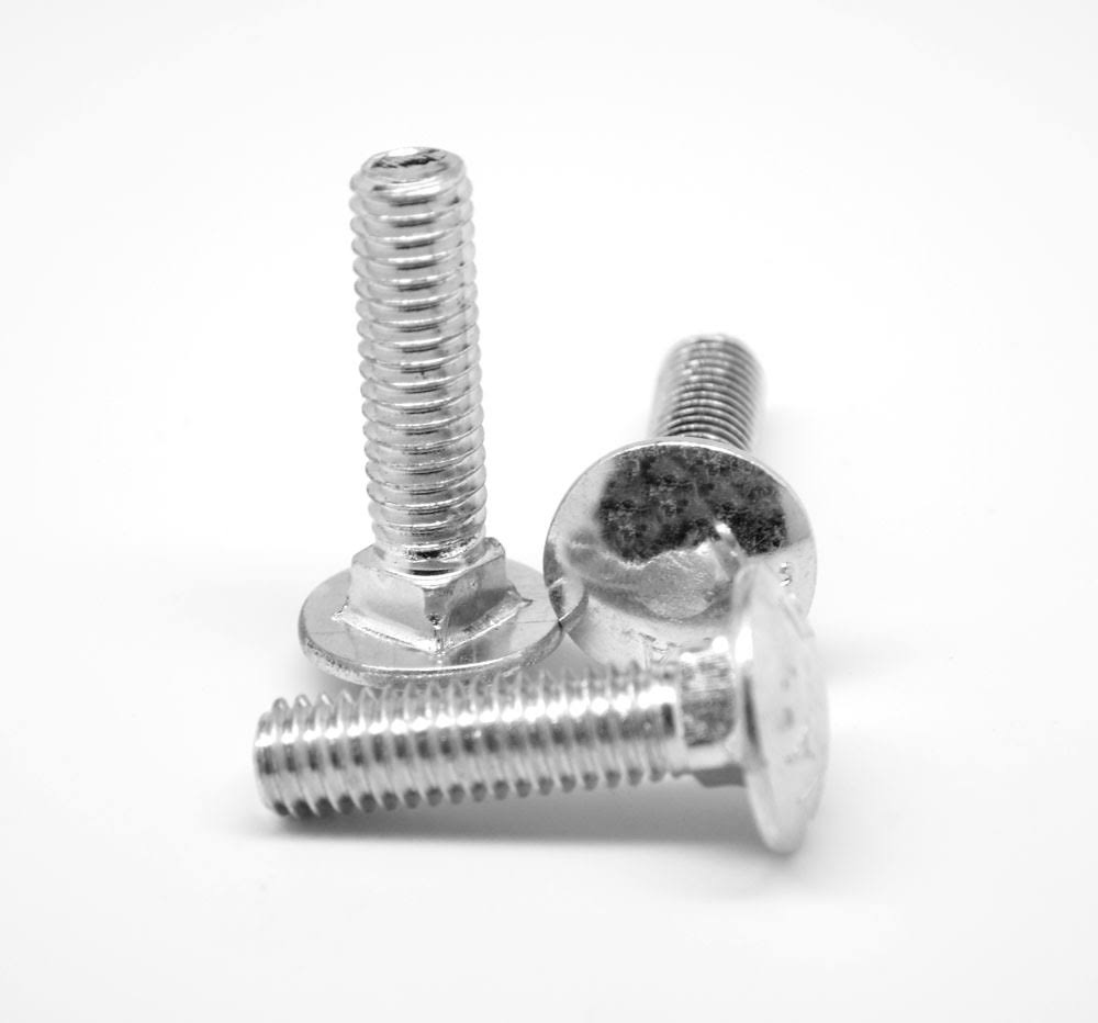 3/8x22-16 x 2x22 Coarse Thread Carriage Bolt Stainless Steel 316 Pk 300 O16633