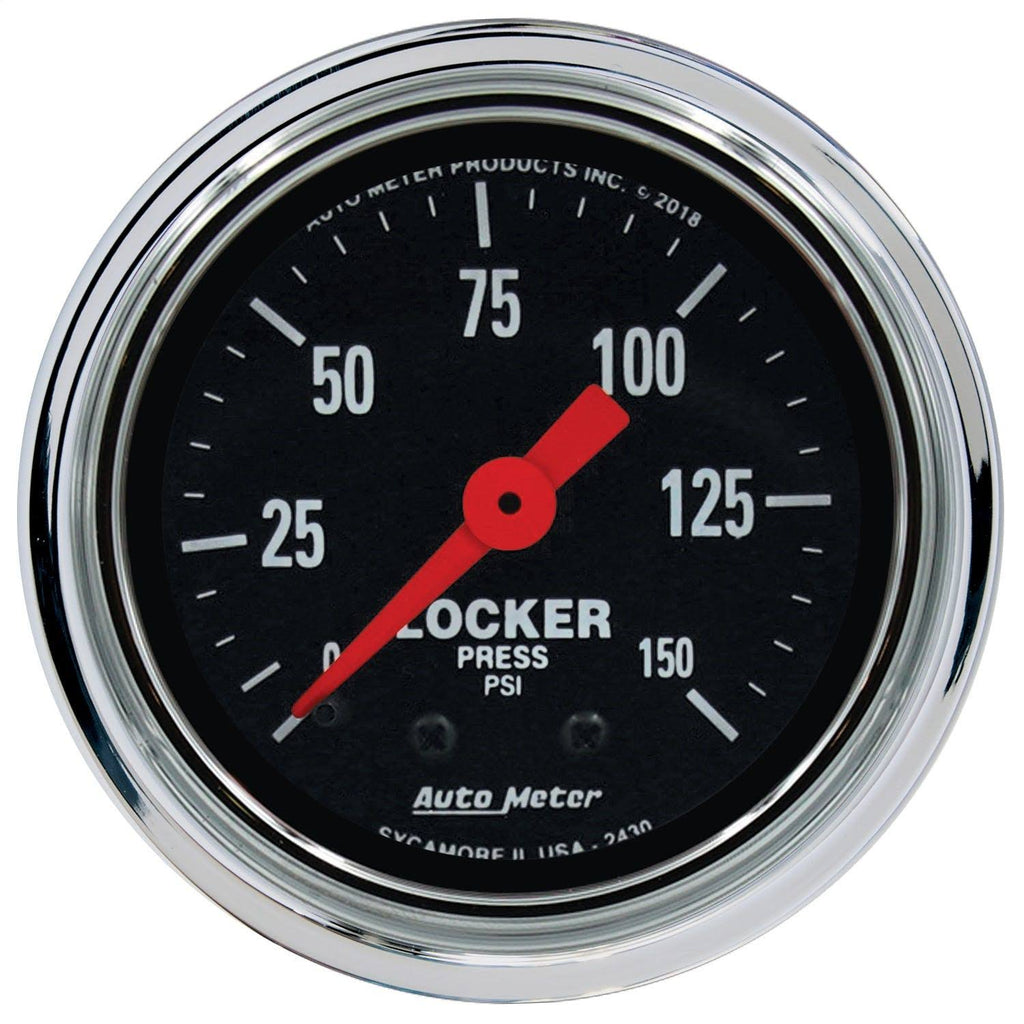 Chrome Mechanical Pressure Gauge W610