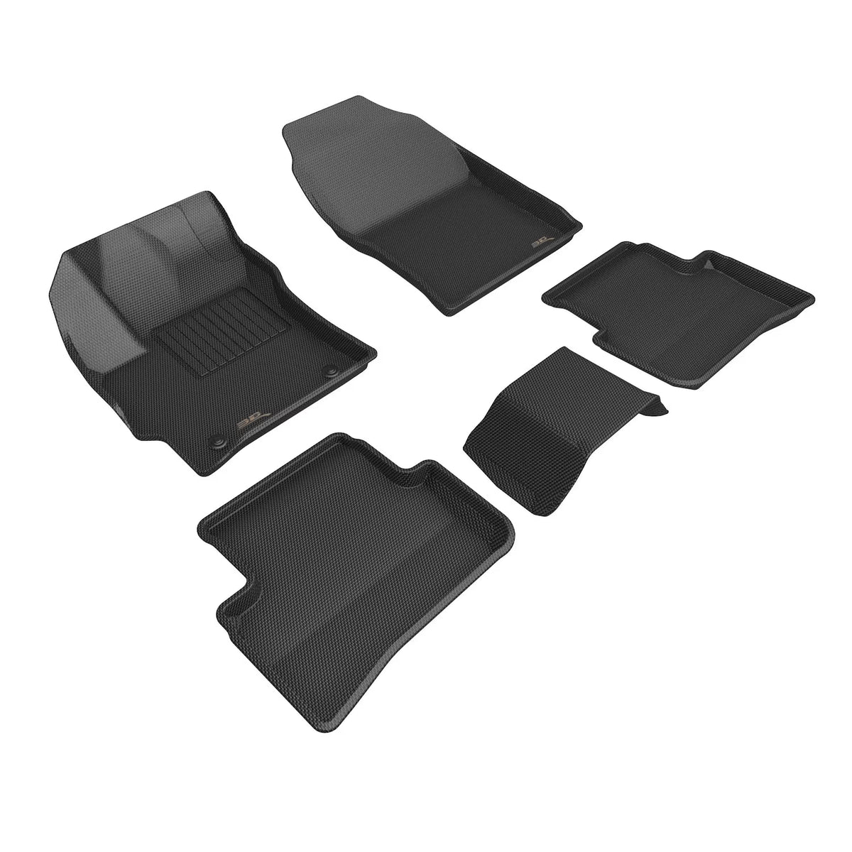 Black Floor Mat for Toyota GR Corolla 2023-2024 Full Set K313