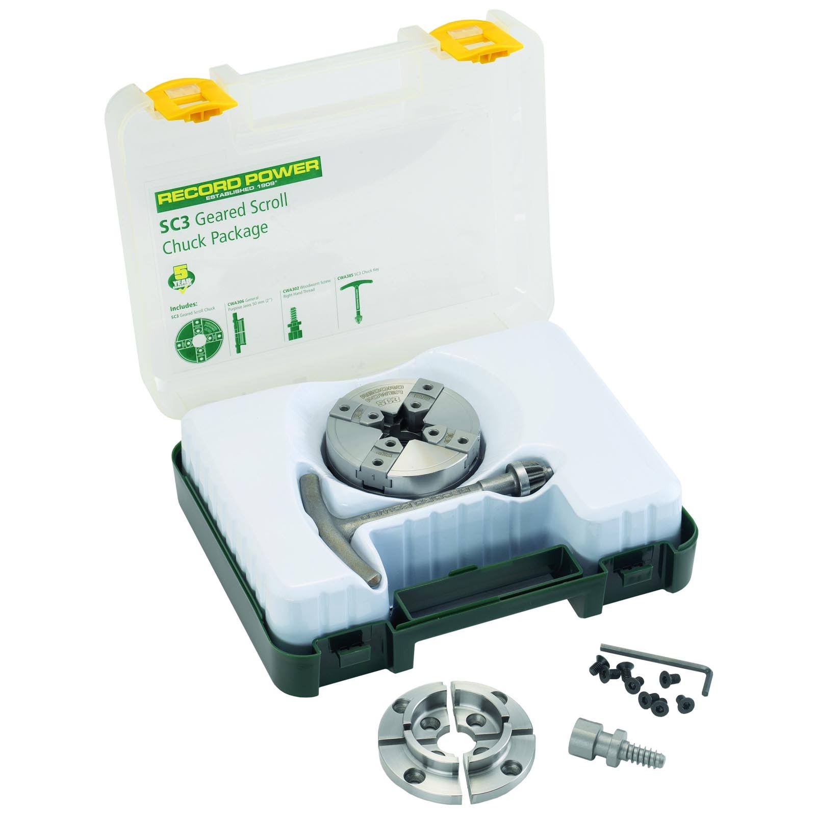 3/4-Inch x 16 Thread Precision Faceplate Package S528429