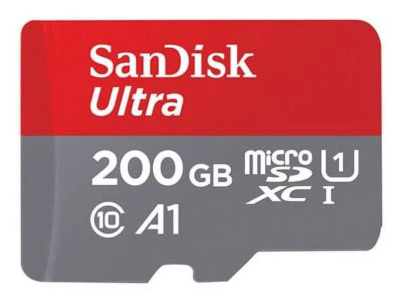 200 GB microSDXC UHS-I Flash Memory Card with SD Adapter O64692