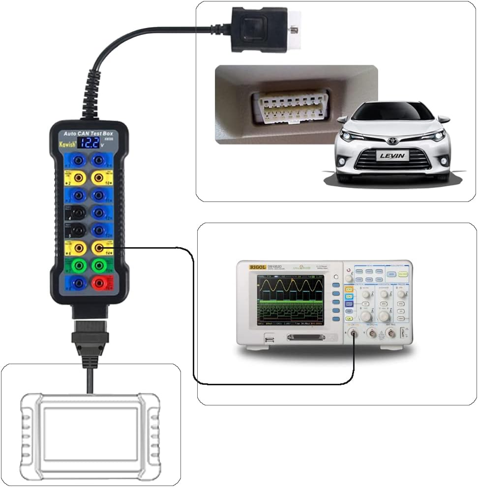 OBD2 Breakout Box ECU Connector Signal Test (Large) R77377