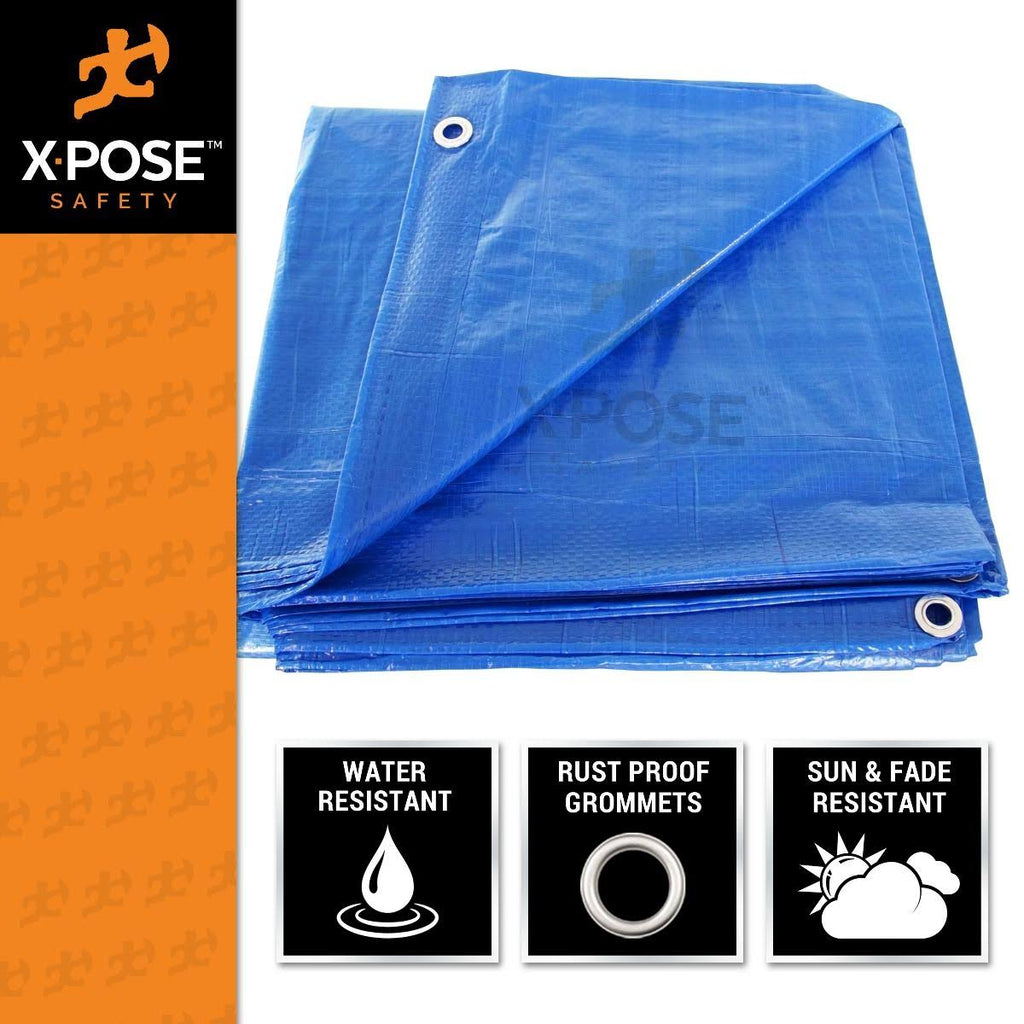 Blue Poly Tarps 25 x 40 - Case of 2 G232