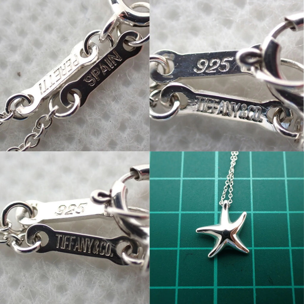 925 Starfish Pendant Necklace P918803