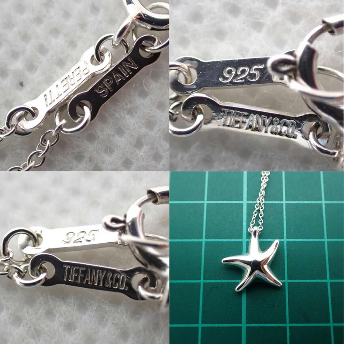 925 Starfish Pendant Necklace P918803