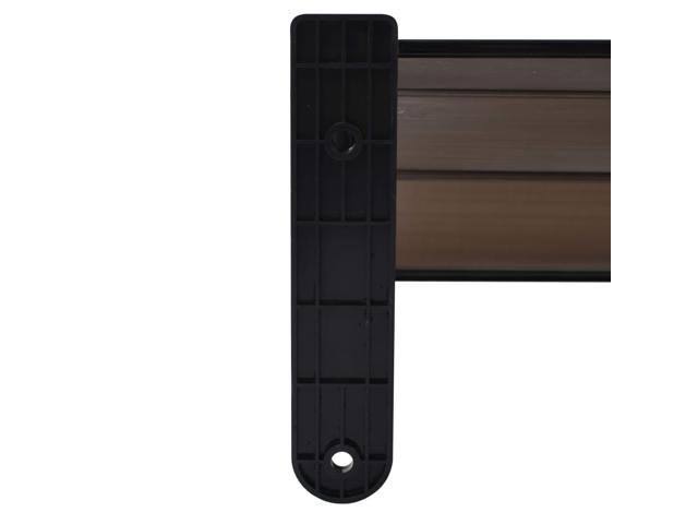 Door Canopy Black P8263