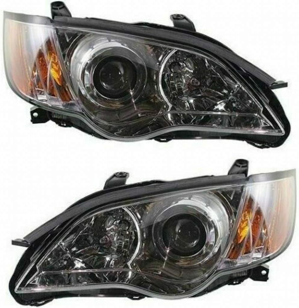 Headlight Assembly Pair for Subaru Legacy Outback 2008 2009 G317716