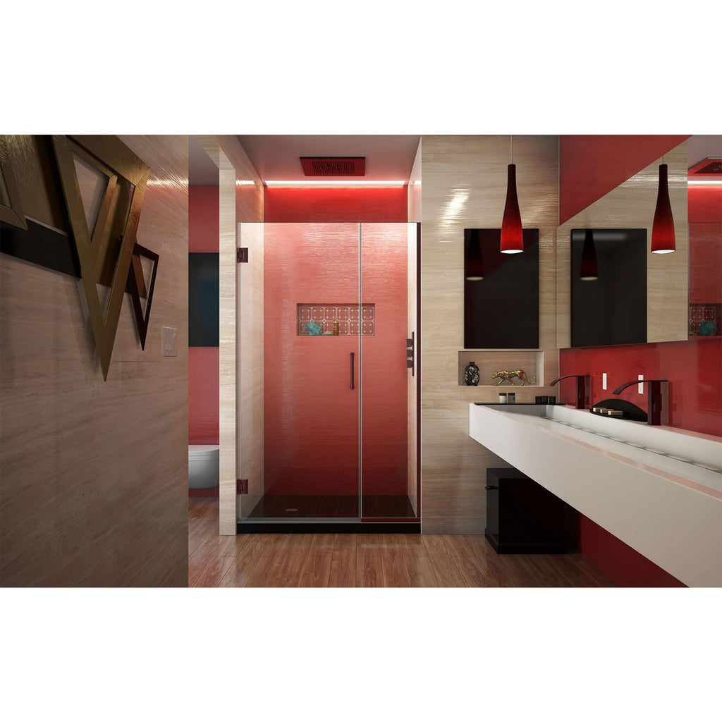 Hinged Shower Door, Oil Rubbed Bronze Finish Hardware P570138