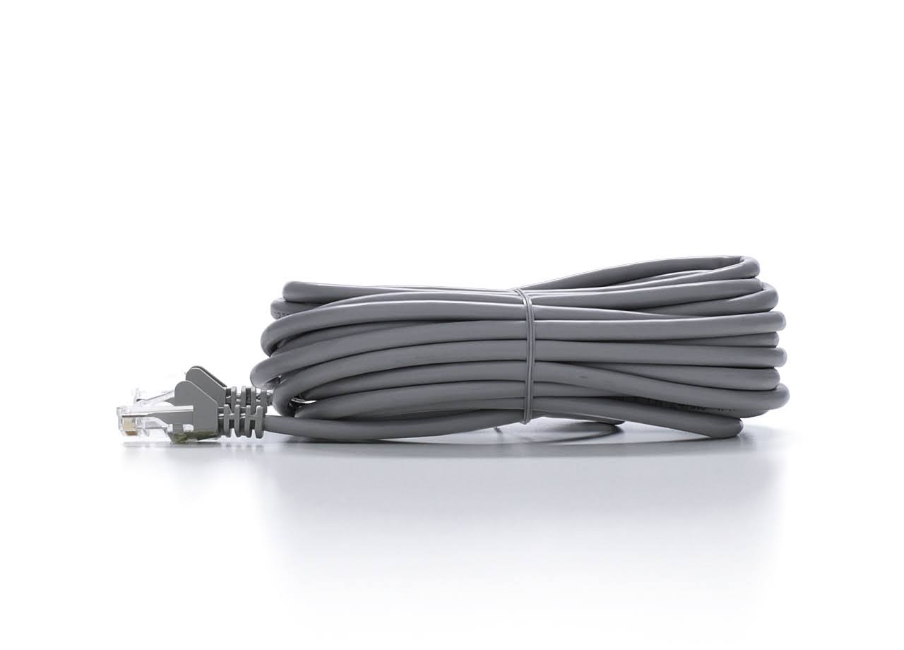 Snagless Patch Cable RJ45 Connectors 25 ft. Gray B4191