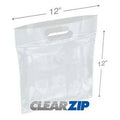 12 x 12 in. 0.003 Clear Zip Lock Bags - Case of 500 V826