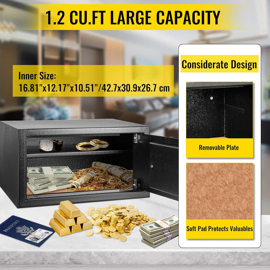 1.2 Cubic Feet Digital Lock Security Safe Box G192272