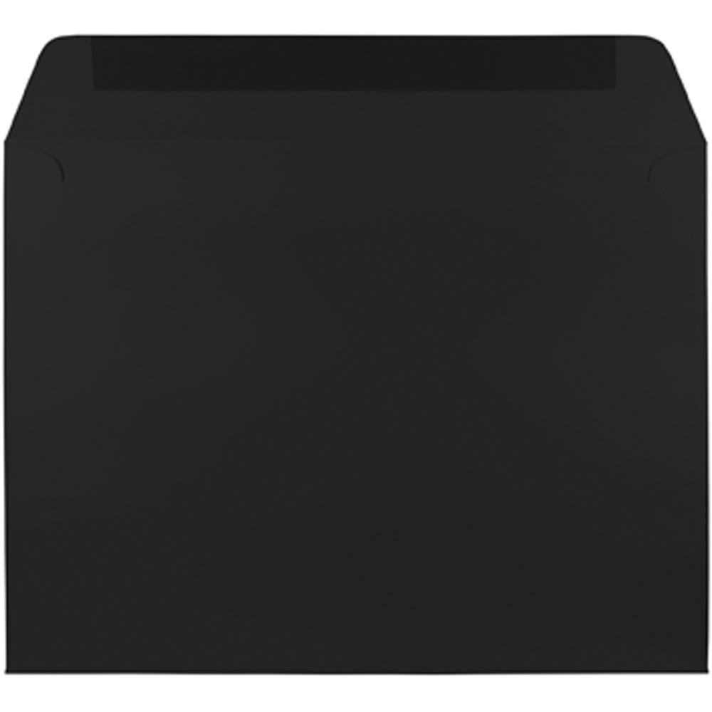 Black 9 x 12 Booklet Envelopes, 1000/Carton C625