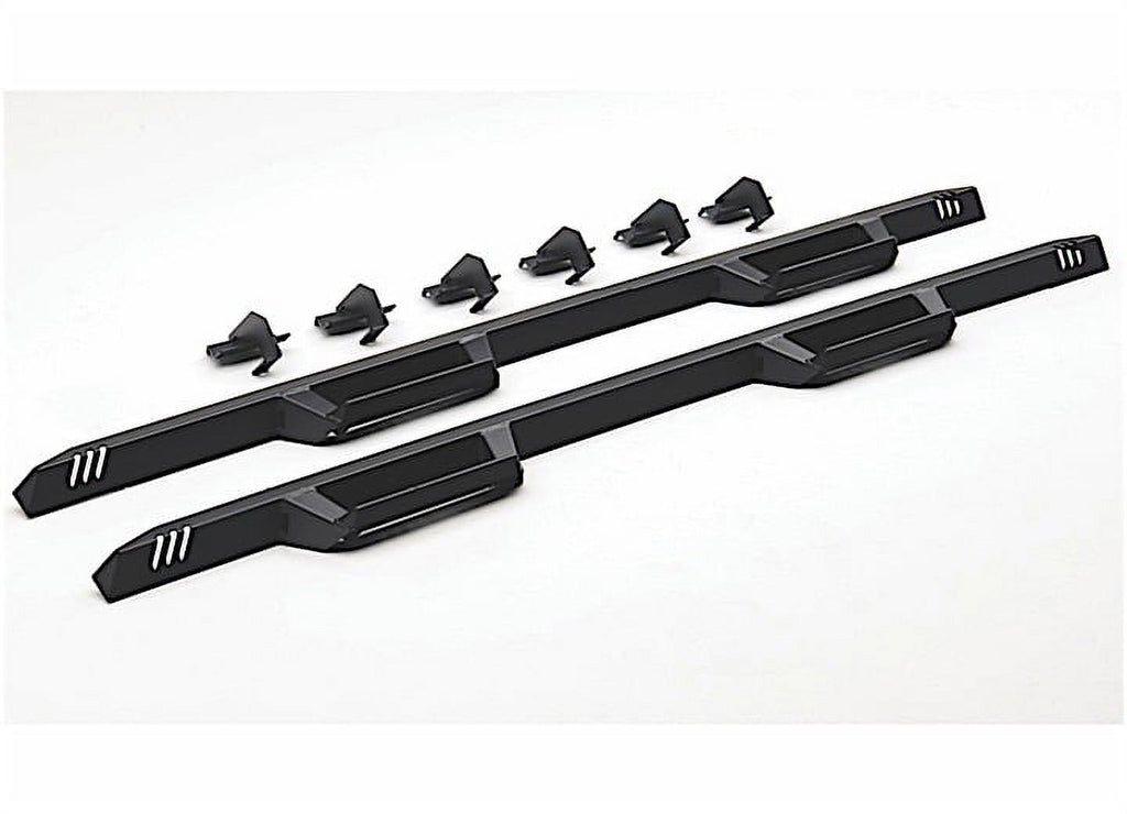 Textured Black Cab Length Steps Q361019