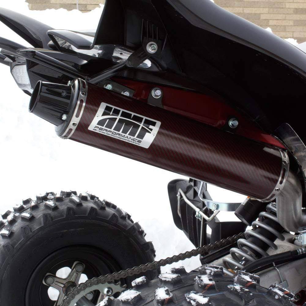 Black Full System Exhaust for Yamaha Raptor 700 H484