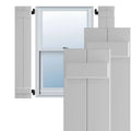 12x22W x 32x22H Primed Composite Board-n-Batten Shutters (Per Pair) N9166