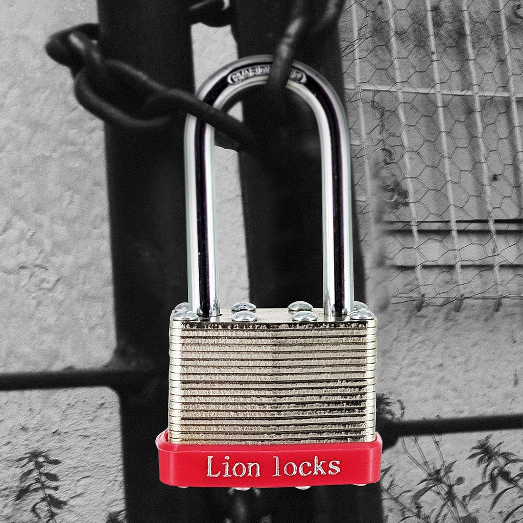 48 Keyed-Alike Padlocks with 2" Long Shackle, Hardened Steel Case, Brass Pin Cylinder S558