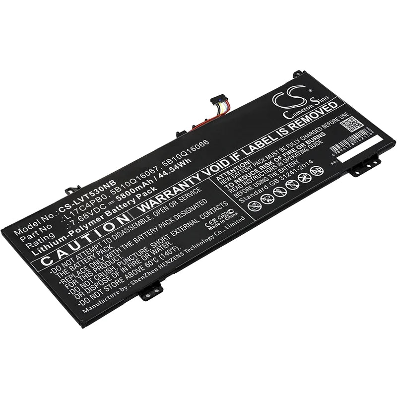 Battery Replacement for Ideapad Flex 14IWL (5800mAh/7.68V) S968470