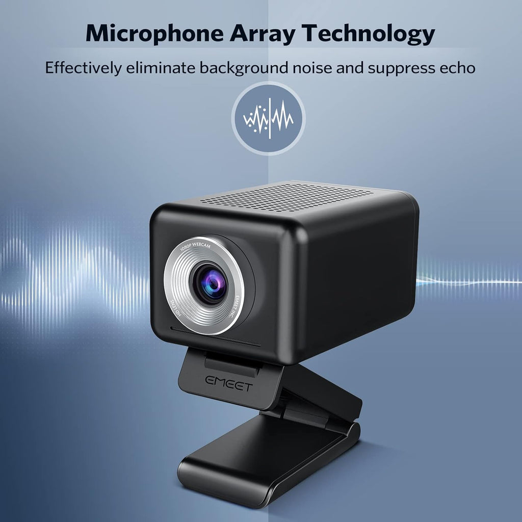 3 in 1 1080P 60FPS Webcam with Microphone and Speaker C5635