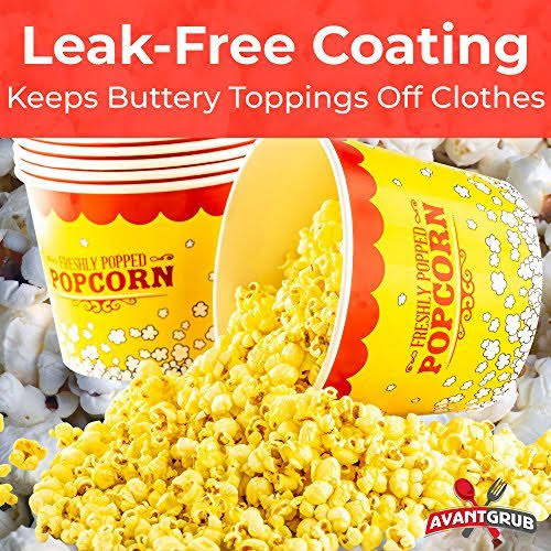 85 oz Disposable Popcorn Tub 150pk Y135