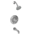 Polished Brass Uncoated Trim Balanced Pressure Tub/Shower Set N303974