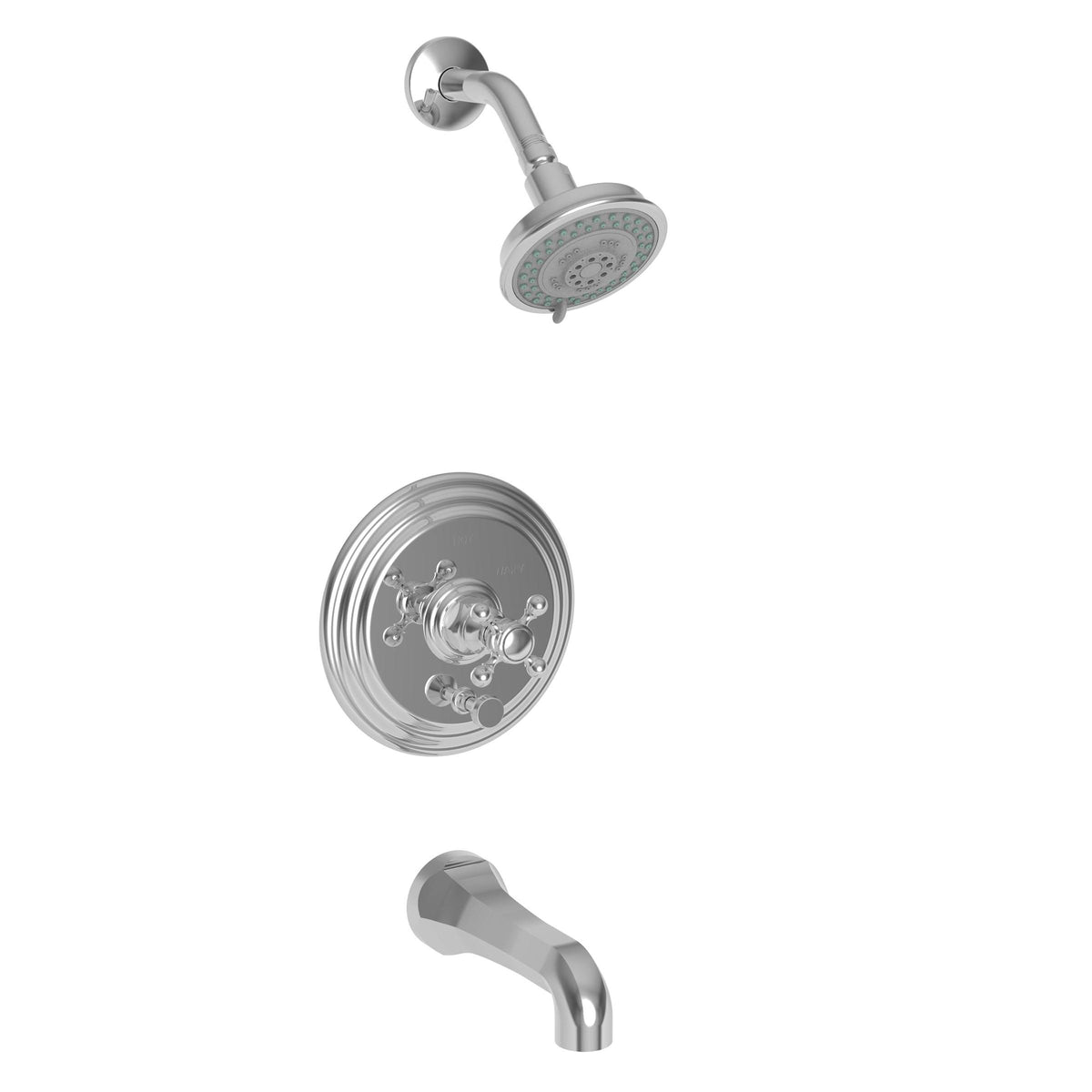 Polished Brass Uncoated Trim Balanced Pressure Tub/Shower Set N303974