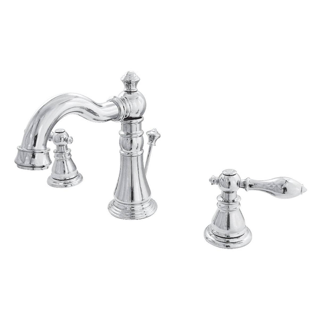 Black Stainless Widespread Bathroom Faucet M103