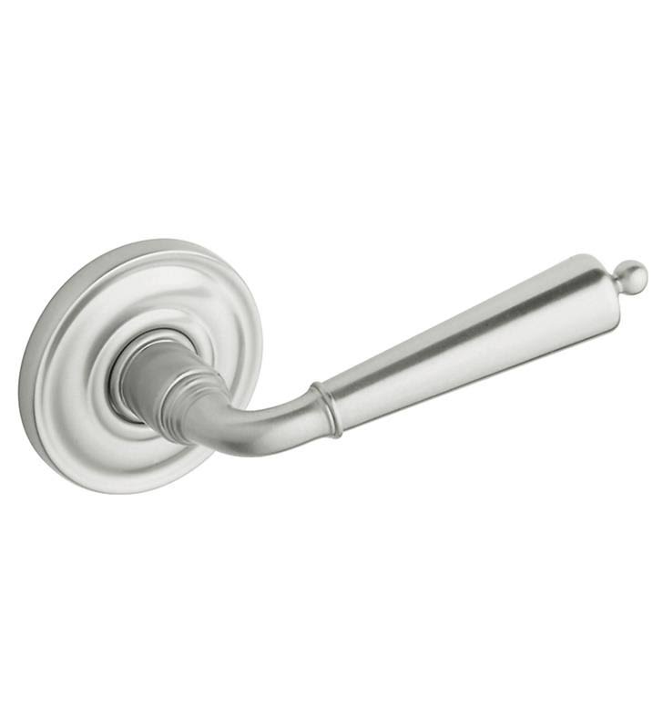 Satin Chrome Pair of Colonial Estate Levers T586649