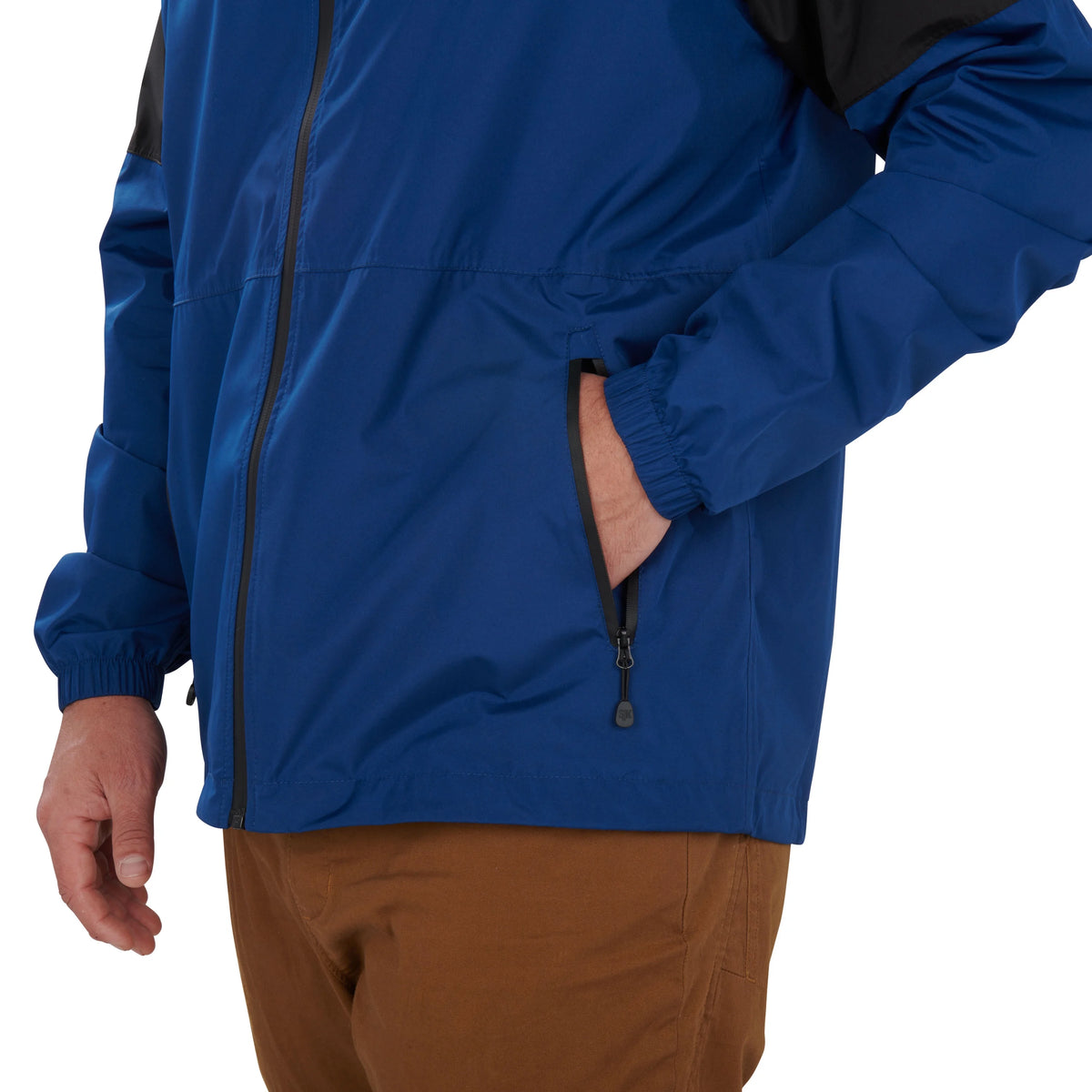 Men's Blue Rain Jacket N446