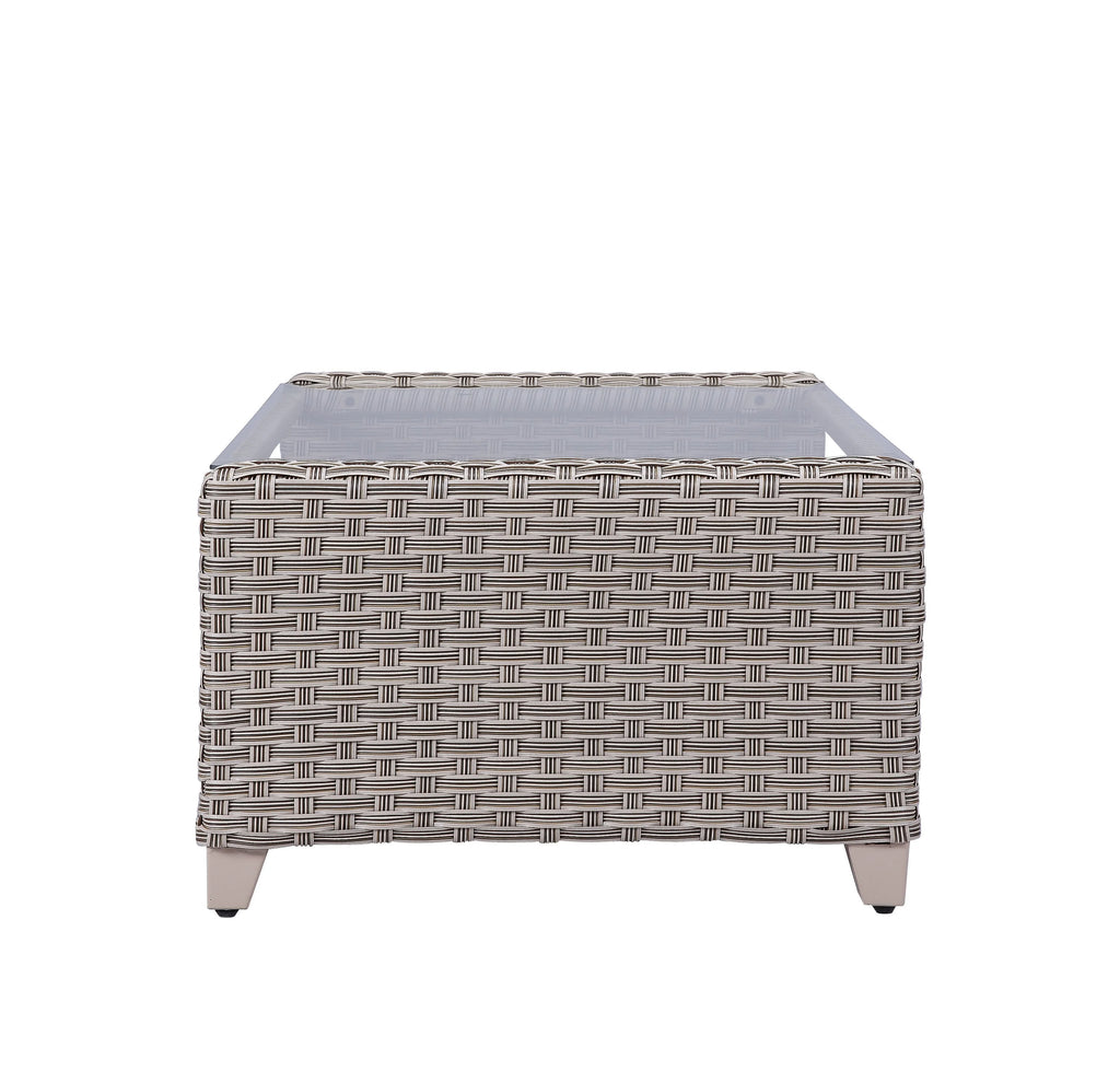 Gray Fabric Patio Sofa Set Z659
