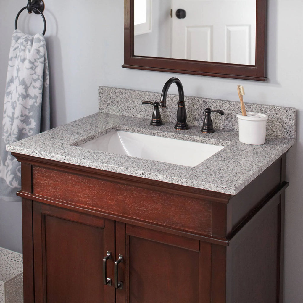 Napoli Granite Vanity Top with 8x22 Spread I3281