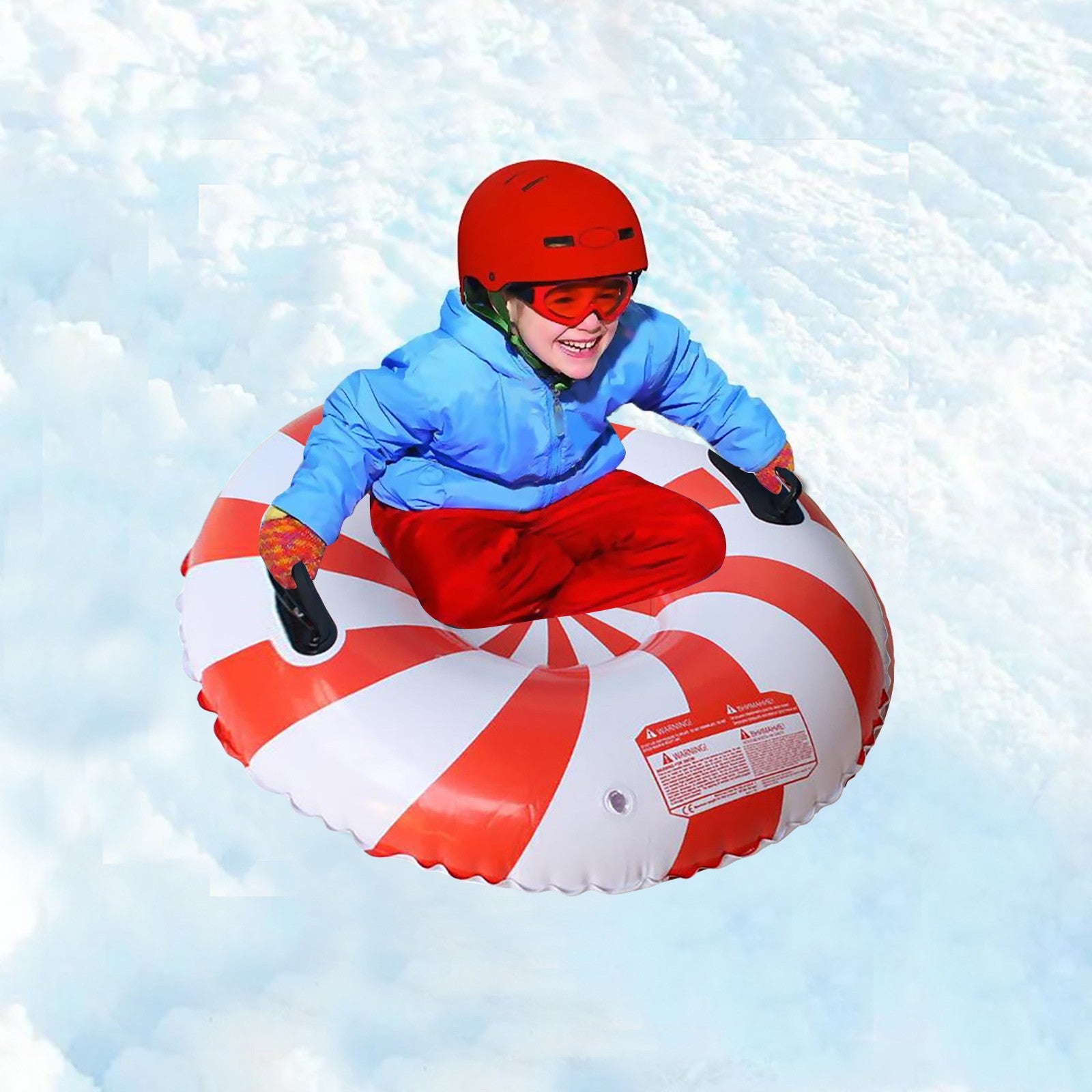 Ski Ring PVC Sled Tire Tube With Handle K43197