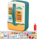 Blue/Pink Kids Simulation Refrigerator Pretend Play Toy J193