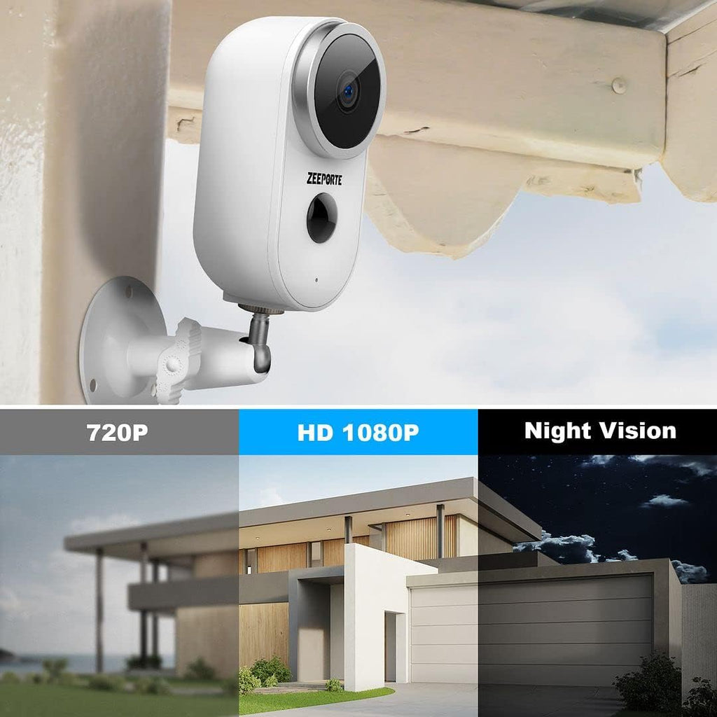 1080P HD Wireless Security Camera with Night Vision H752881