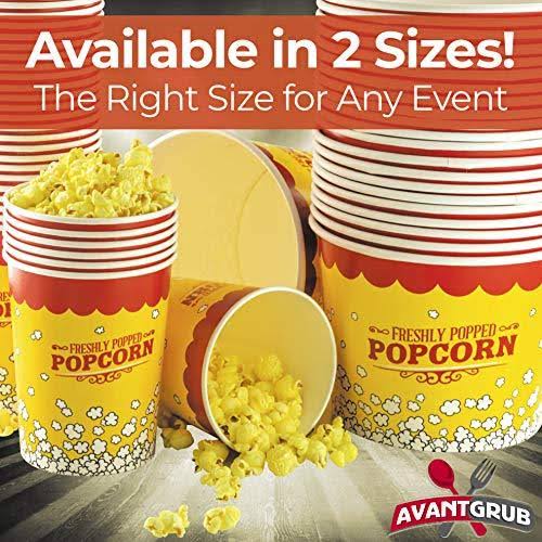 85 oz Disposable Popcorn Tub 150pk Y135