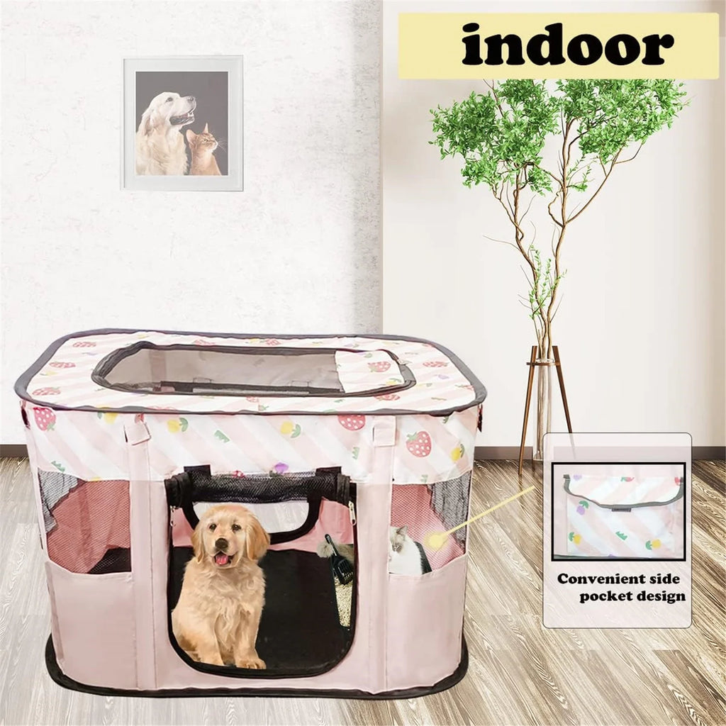 Foldable Dog Playpen Pet Tent B292