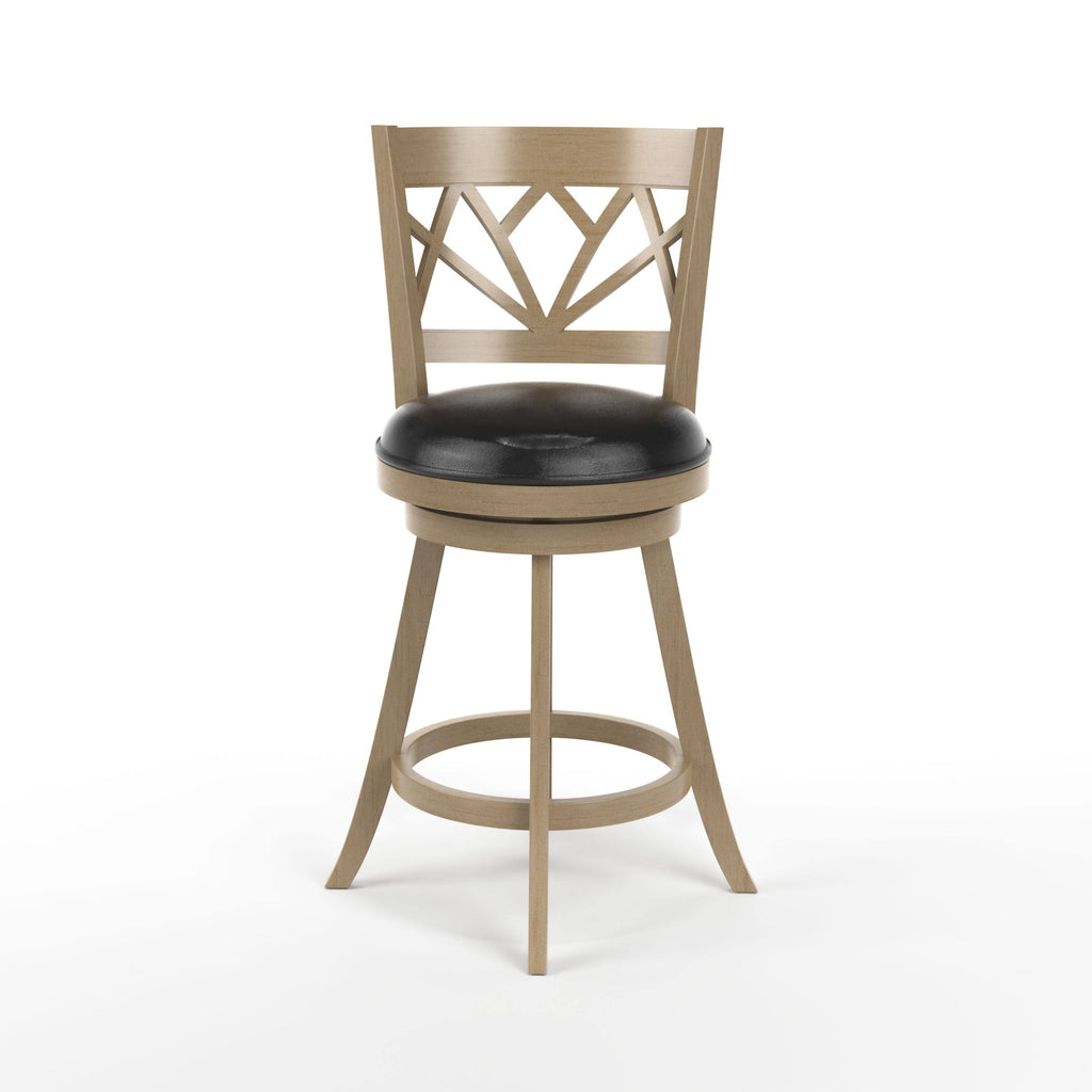 Brown Cherry Swivel Barstool N6169
