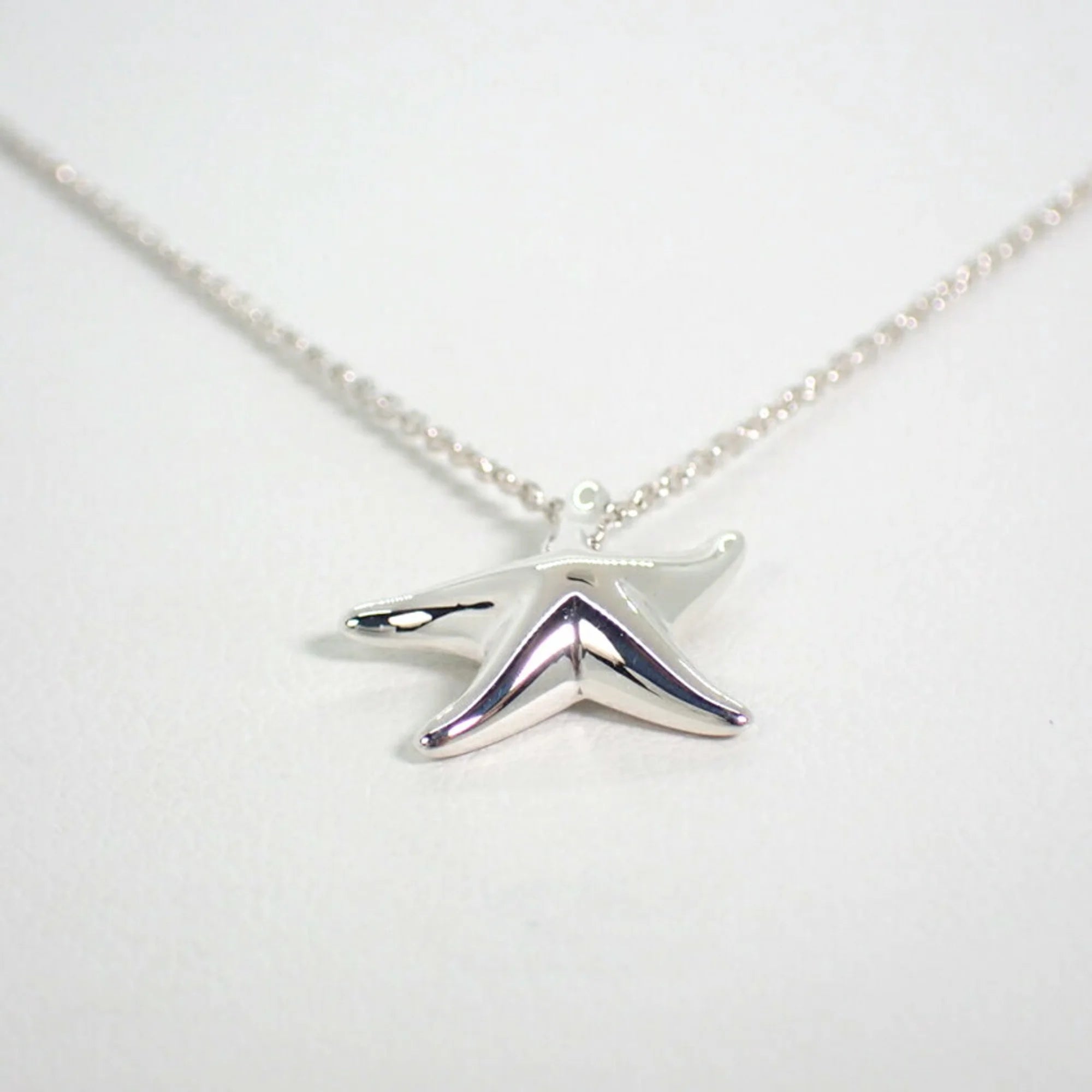 925 Starfish Pendant Necklace P918803